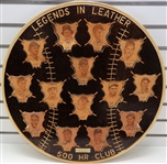 500 HR Hitters Signed "Legends in Leather" Display