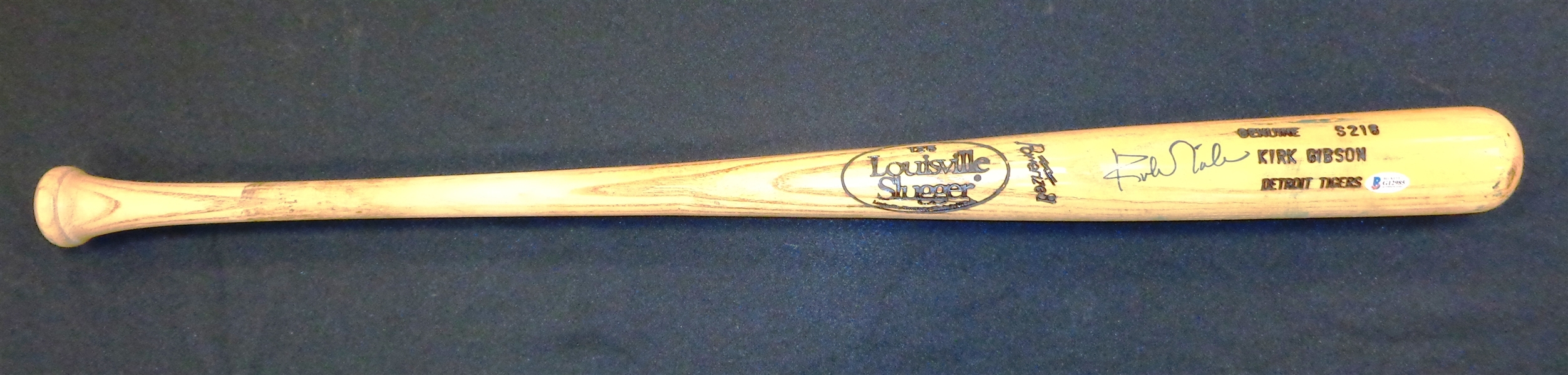 Kirk Gibson Game Used Autographed Bat