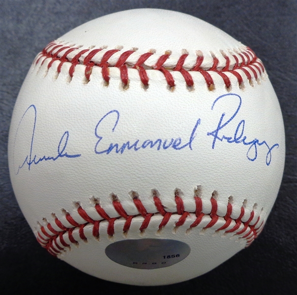 Alex Rodriguez Autographed Full Name Baseball