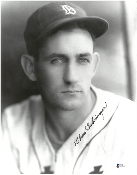 Charlie Gehringer Autographed 11x14 Photo
