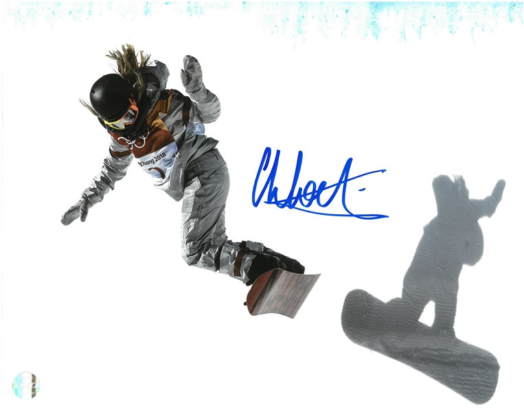 Chloe Kim Signed 2018 Winter Olympics Team USA Snowboarding 11x14 Photo