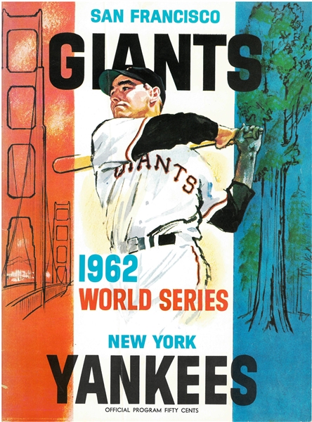 1962 World Series Program - Yankees vs Giants