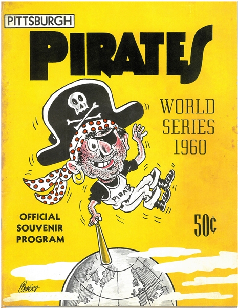 1960 World Series Program - Pirates vs Yankees