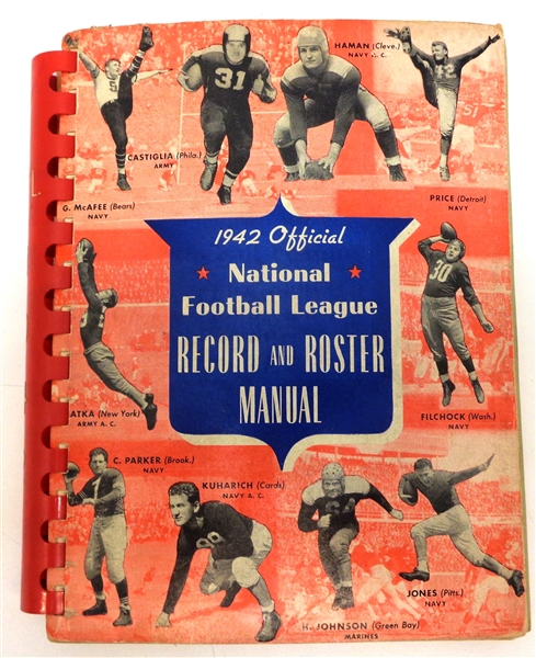 1942 NFL Records and Rules Manual