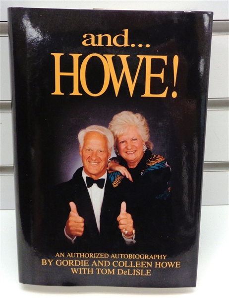 Gordie & Colleen Howe Autographed Book