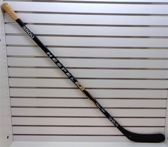 Doug Gilmour Game Used Autographed Stick