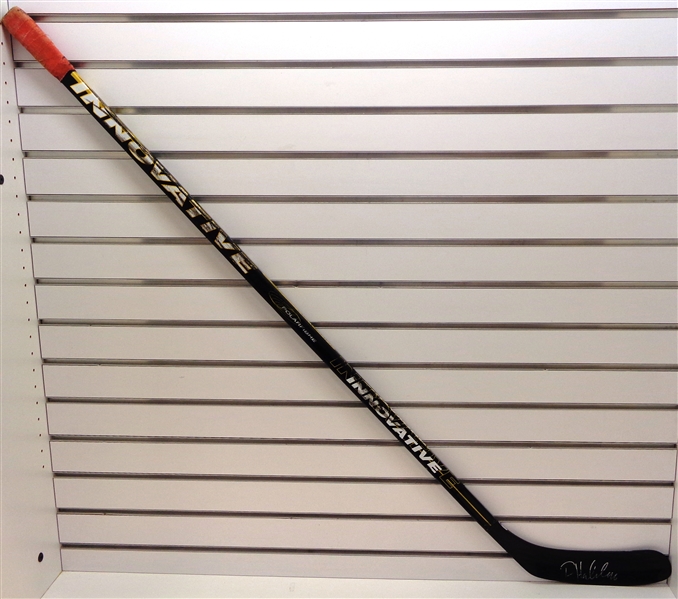 Tomas Holmstrom Game Used Autographed Stick