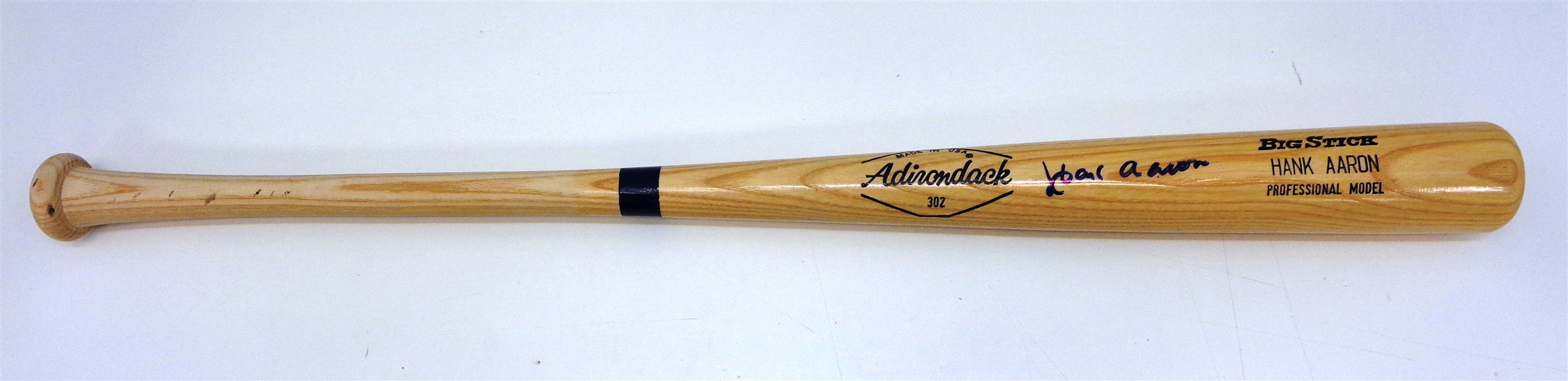 Hank Aaron Autographed Bat