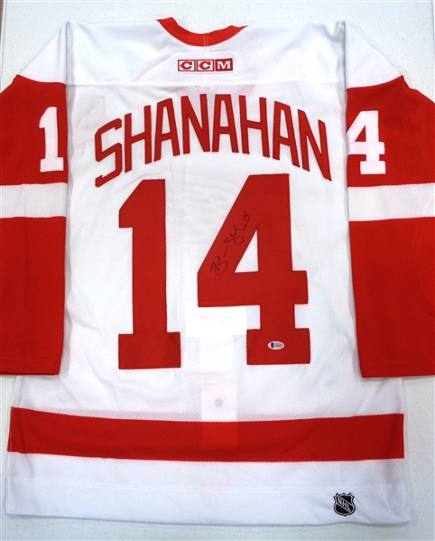 Brendan Shanahan Autographed Red Wings Authentic Jersey