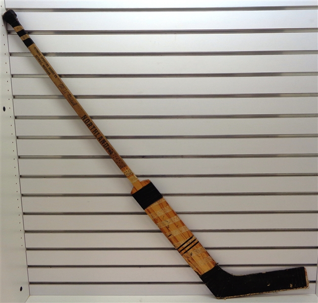 Roger Crozier Game Used Stick