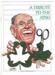 Toe Blake & Many more Signed Tribute to King Clancy Program