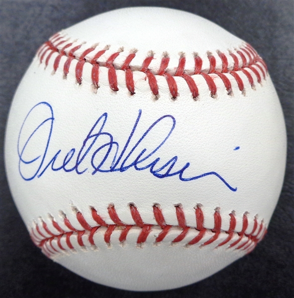 Orel Hershiser Autographed Baseball