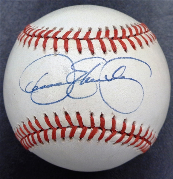 Dennis Eckersley Autographed Baseball