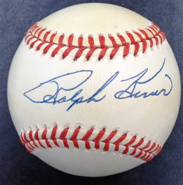 Ralph Kiner Autographed Baseball