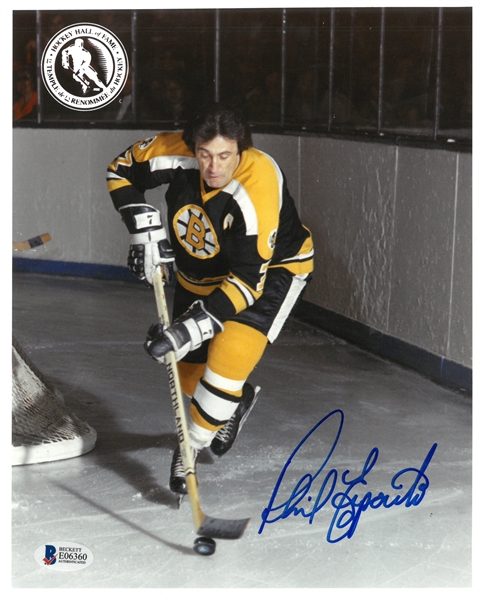 Phil Esposito Autographed 8x10 Photo