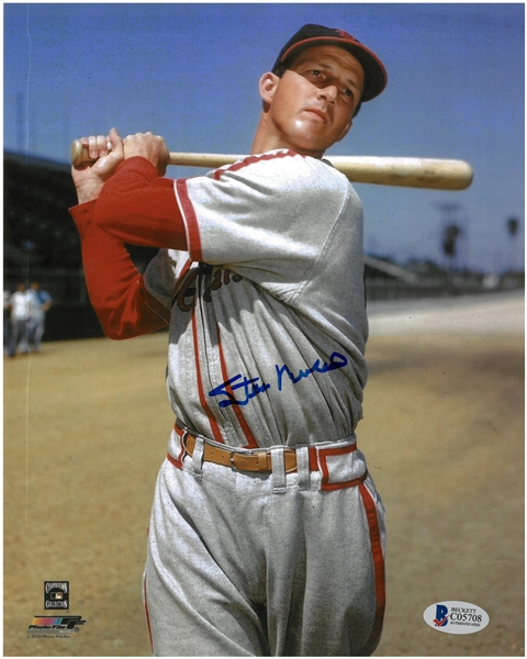 Stan Musial Autographed 8x10 Photo