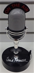 Ernie Harwell Autographed Microphone AM/FM Radio