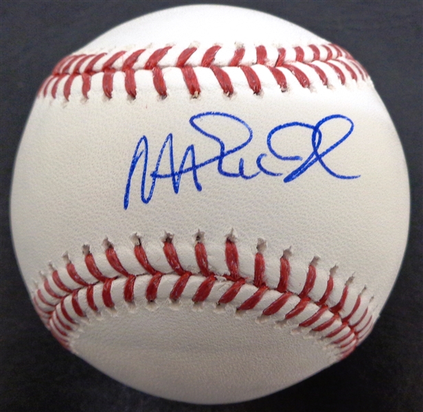 Magic Johnson Autographed Baseball