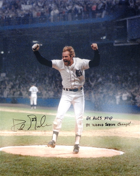 Kirk Gibson Autographed 16x20 w/ 2 Inscriptions