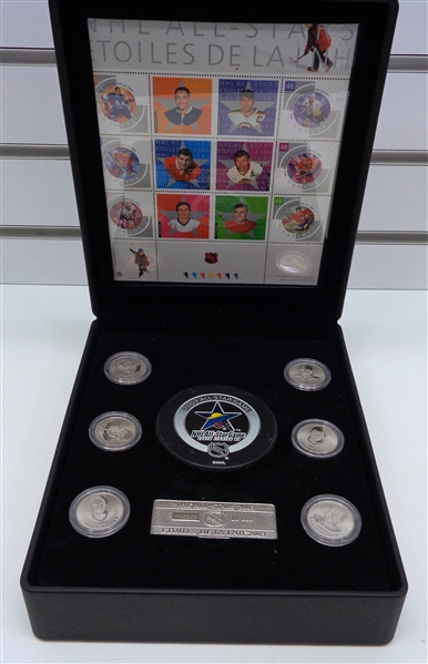 2003 Canada Post All Star Puck & Coin Set