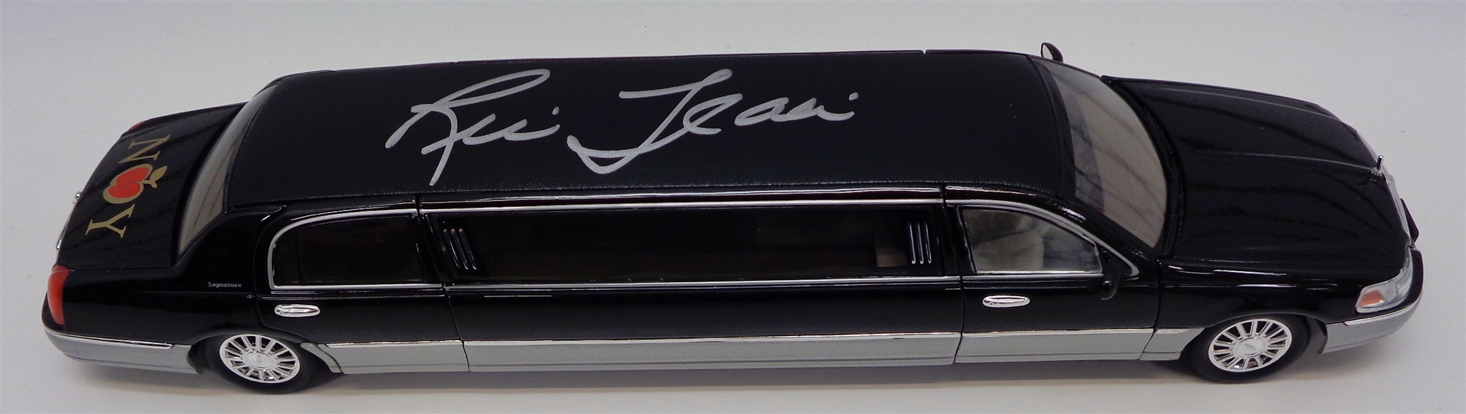 Ric Flair Signed Black 1:28 Scale Lincoln Limousine