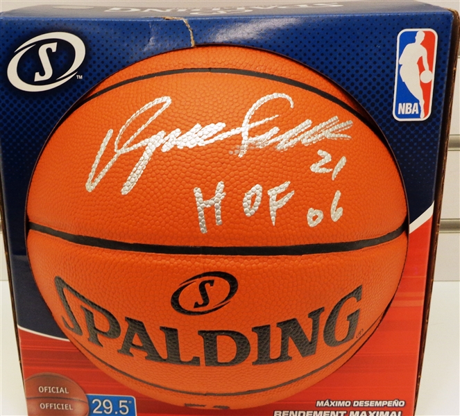 Dominique Wilkins Autographed I/O Basketball