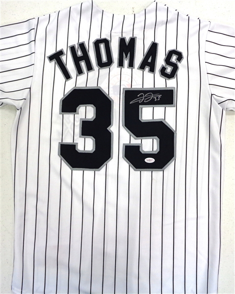 Frank Thomas Autographed Authentic White Sox Jersey
