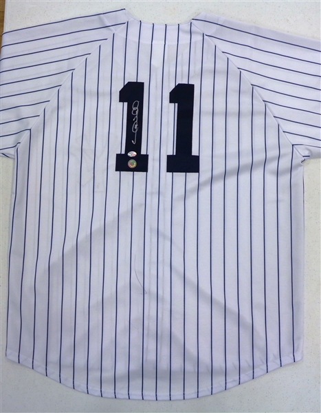 Gary Sheffield Autographed Yankees Jersey