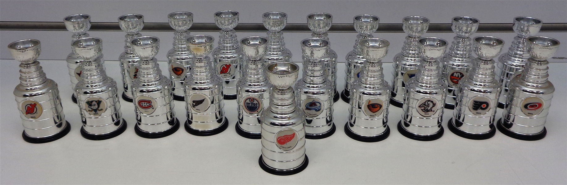 Lot of 20 3" Team Logo Stanley Cups