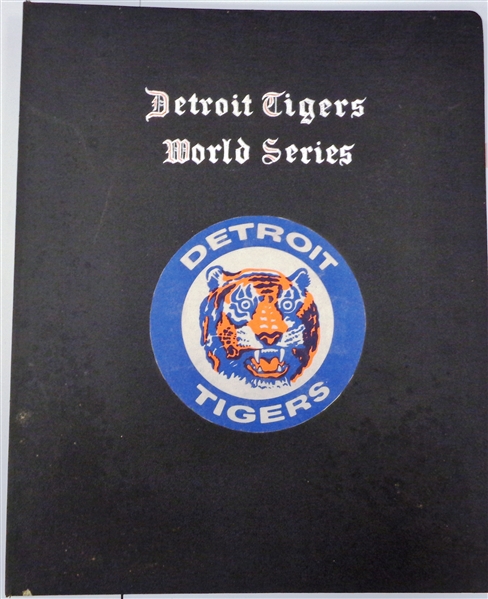 Full Size Newspaper Scrapbook - 1934/35/40 World Series