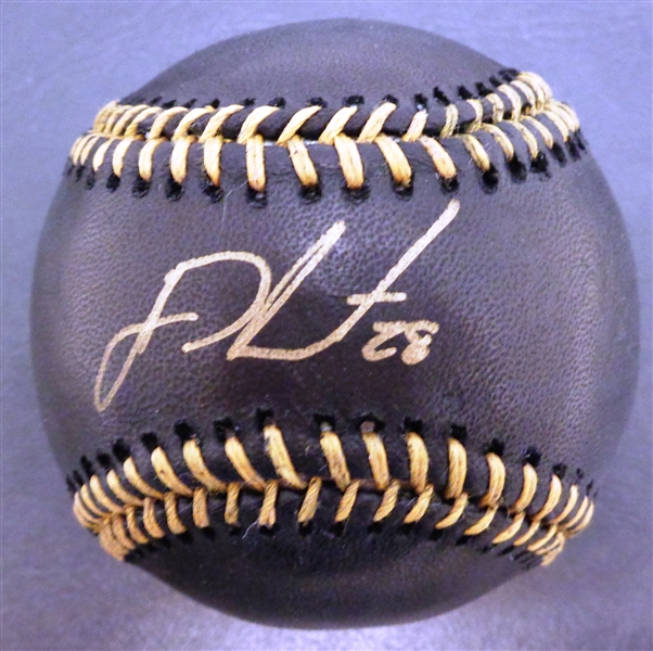 J.D. Martinez Autographed Black Baseball