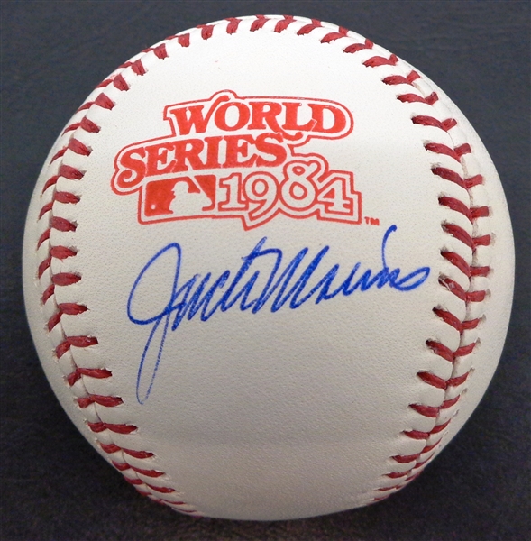 Jack Morris Signed Rawlings Official 1984 World Series Baseball