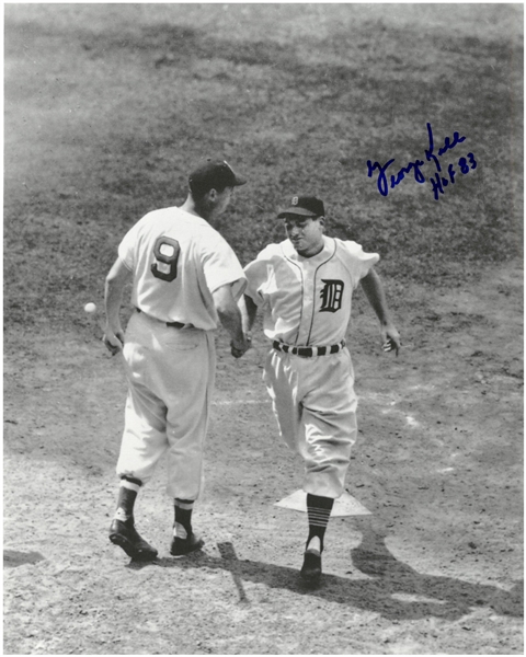 George Kell Autographed 1951 All Star Game 8x10
