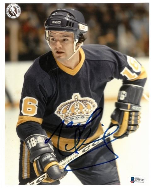 Marcel Dionne Autographed 8x10 Photo