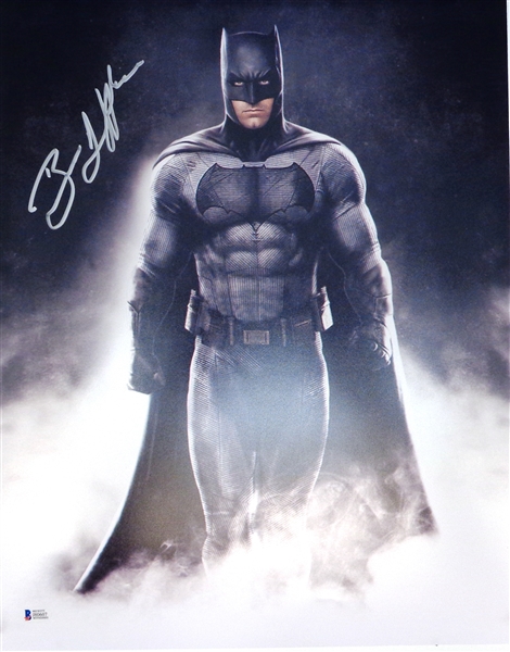 Ben Affleck Autographed Batman 16x20 Photo