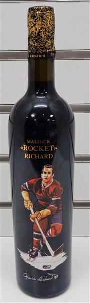 Maurice Richard Full Bottle of Wine
