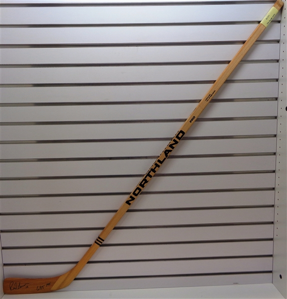 Reed Larson Autographed Northland Stick