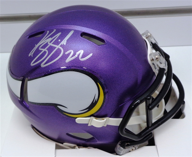 Harrison Smith Signed Minnesota Vikings Riddell Speed Mini Helmet