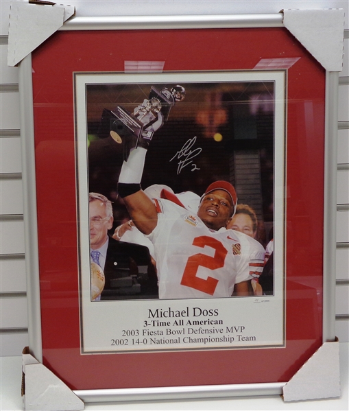 Michael Doss Autographed Framed Photo