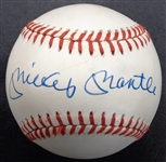 Mickey Mantle Autographed Official AL Baseball