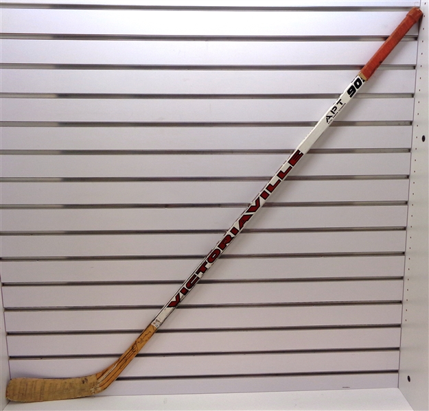 Steve Yzerman Autographed Game Used Stick