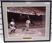 Joe DiMaggio Autographed Framed 16x20 Photo