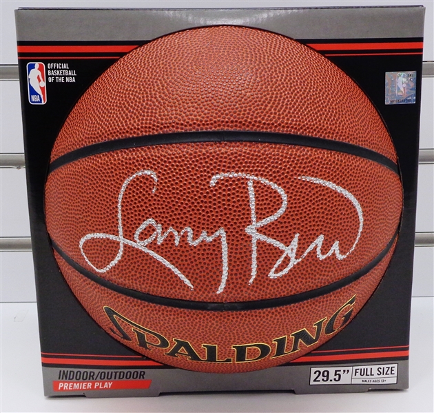 Larry Bird Autographed Spalding I/O Basketball