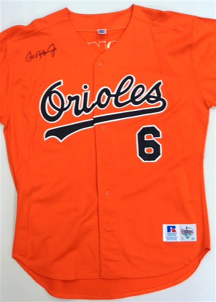 Cal Ripken, Jr Autographed Orioles Jersey