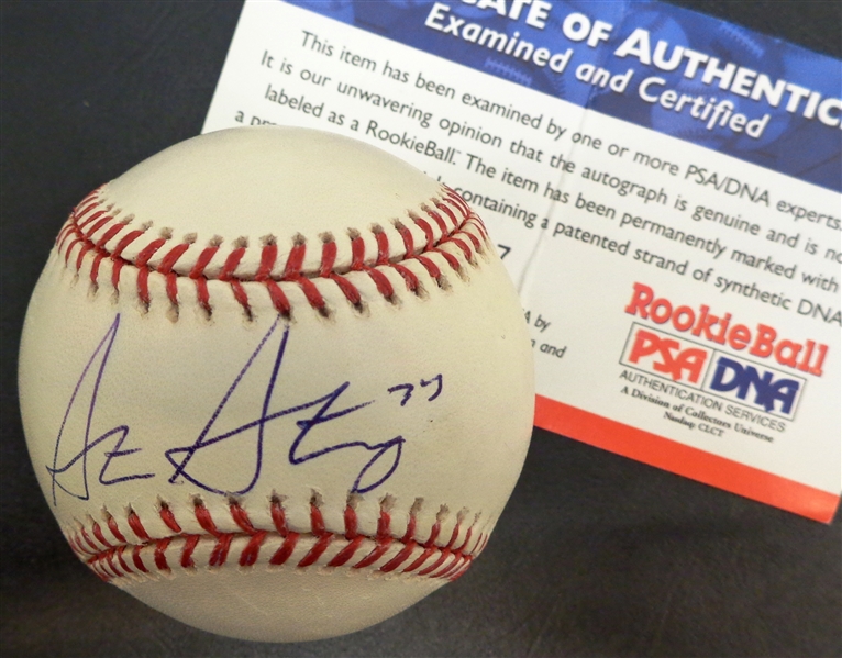 Stephen Strasburg Autographed "RookieBall" Baseball
