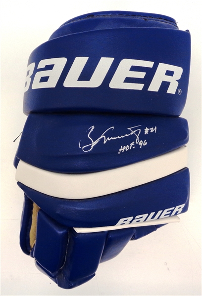 Borje Salming Autographed Hockey Glove