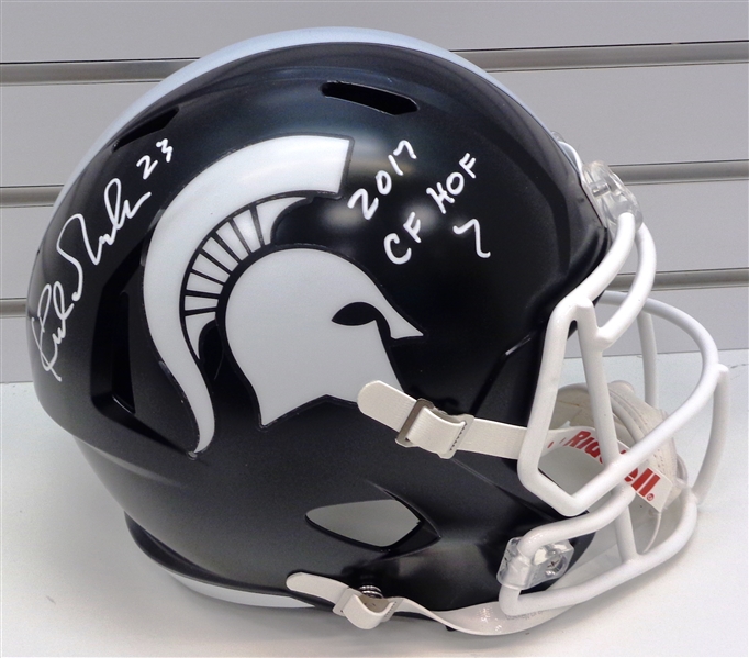 Kirk Gibson Autographed MSU Spartans Full Size Helmet
