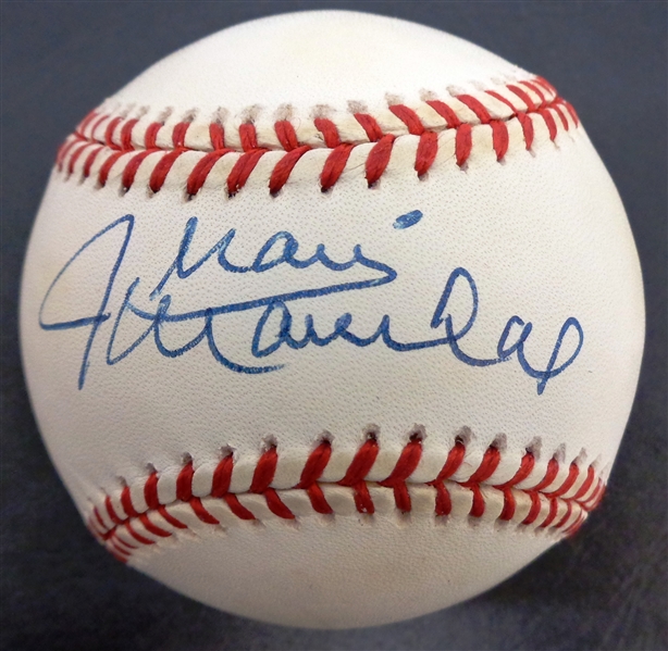 Juan Marichal Autographed Baseball