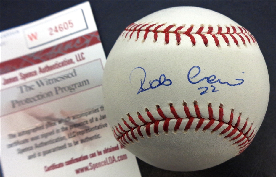 Robinson Cano Autographed Baseball