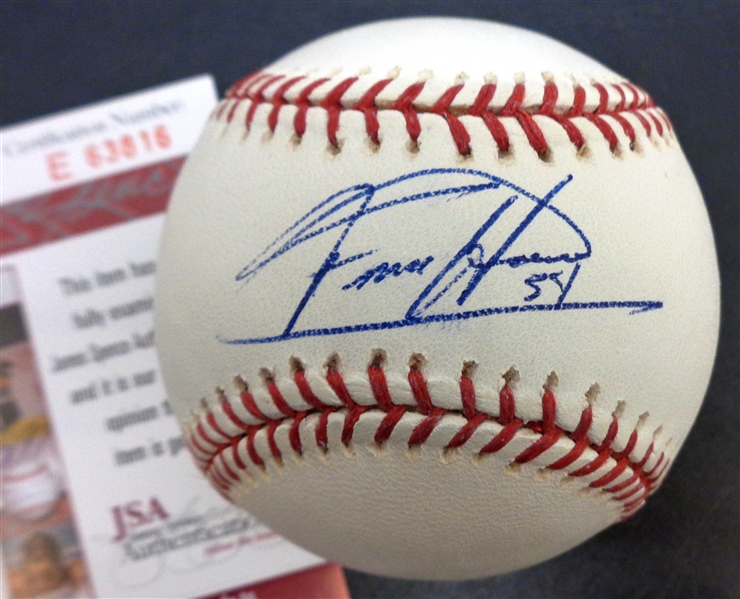 Felix Hernandez Autographed Baseball